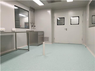 Hospital operating room construction site