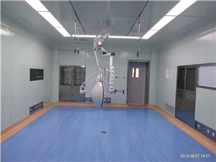 Hospital operating room construction site